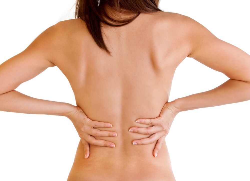 वक्षीय क्षेत्र के osteochondrosis के साथ पीठ दर्द