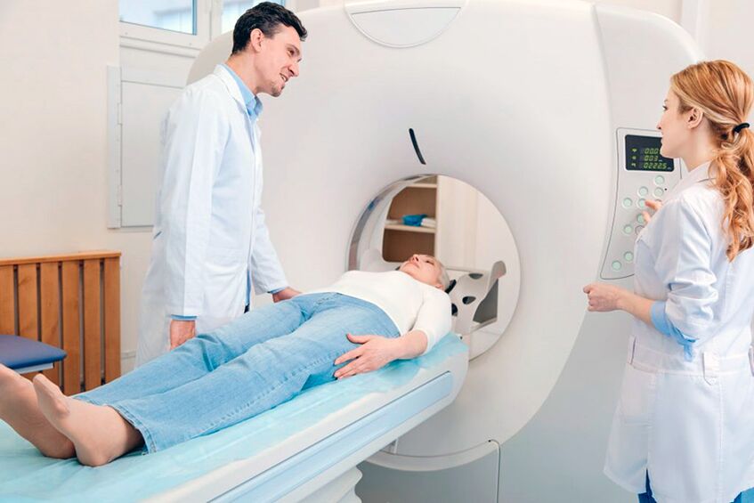 पीठ दर्द के लिए वाद्य निदान